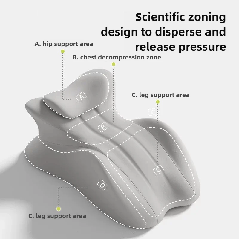 Multifunctional Erotic Pillow Prone Sleeping Pillow Leg Pillow Lumbar Support Sleeping Reading with Waist and Abdomen Heating