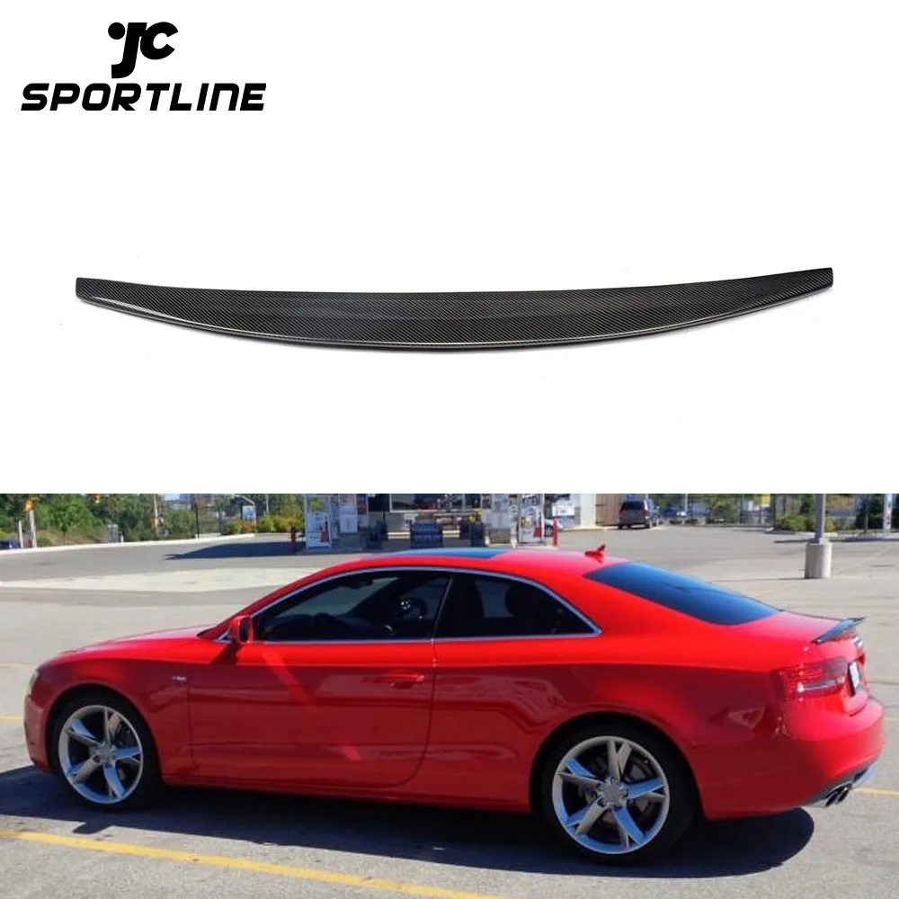 S5 Style Carbon Rear Spoiler For Audi A5 2 Door
