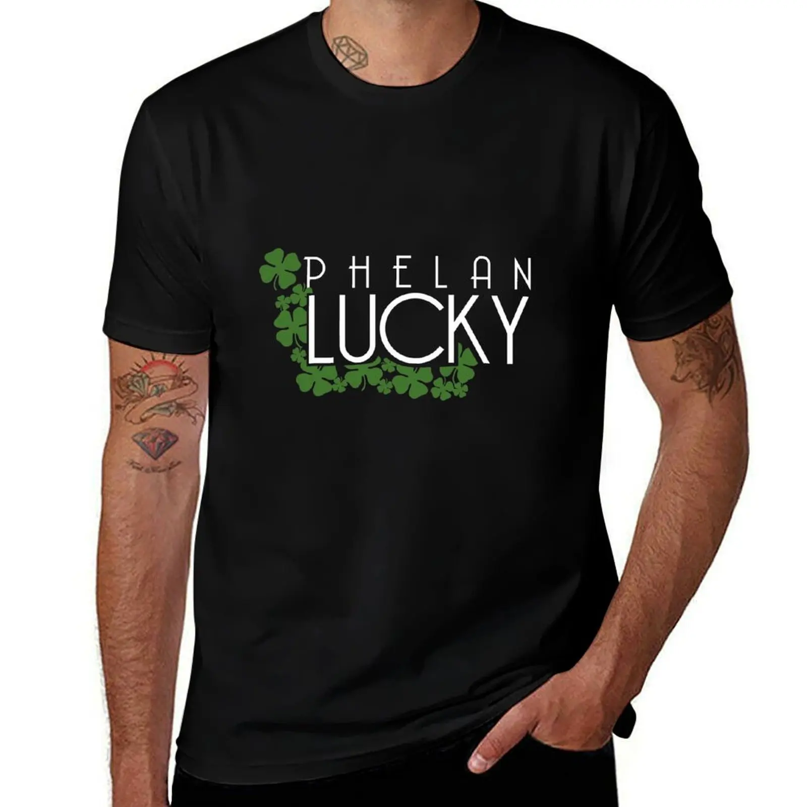 

Phelan Lucky T-Shirt t shirts for man pack white cotton t shirt pack T-Shirt