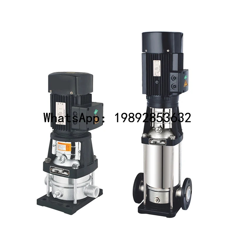 XL Stainless Steel Vertical Multistage Centrifugal Pump High Lift Circulation Pipeline Pump Constant Pressure Variable Frequency