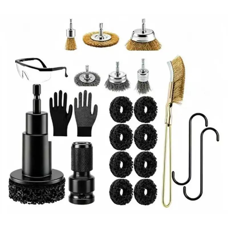 A20F-Wheel Hub Cleaning Kit - Professional Resurfacing Drill For Brake Hub & Rotor Maintenance