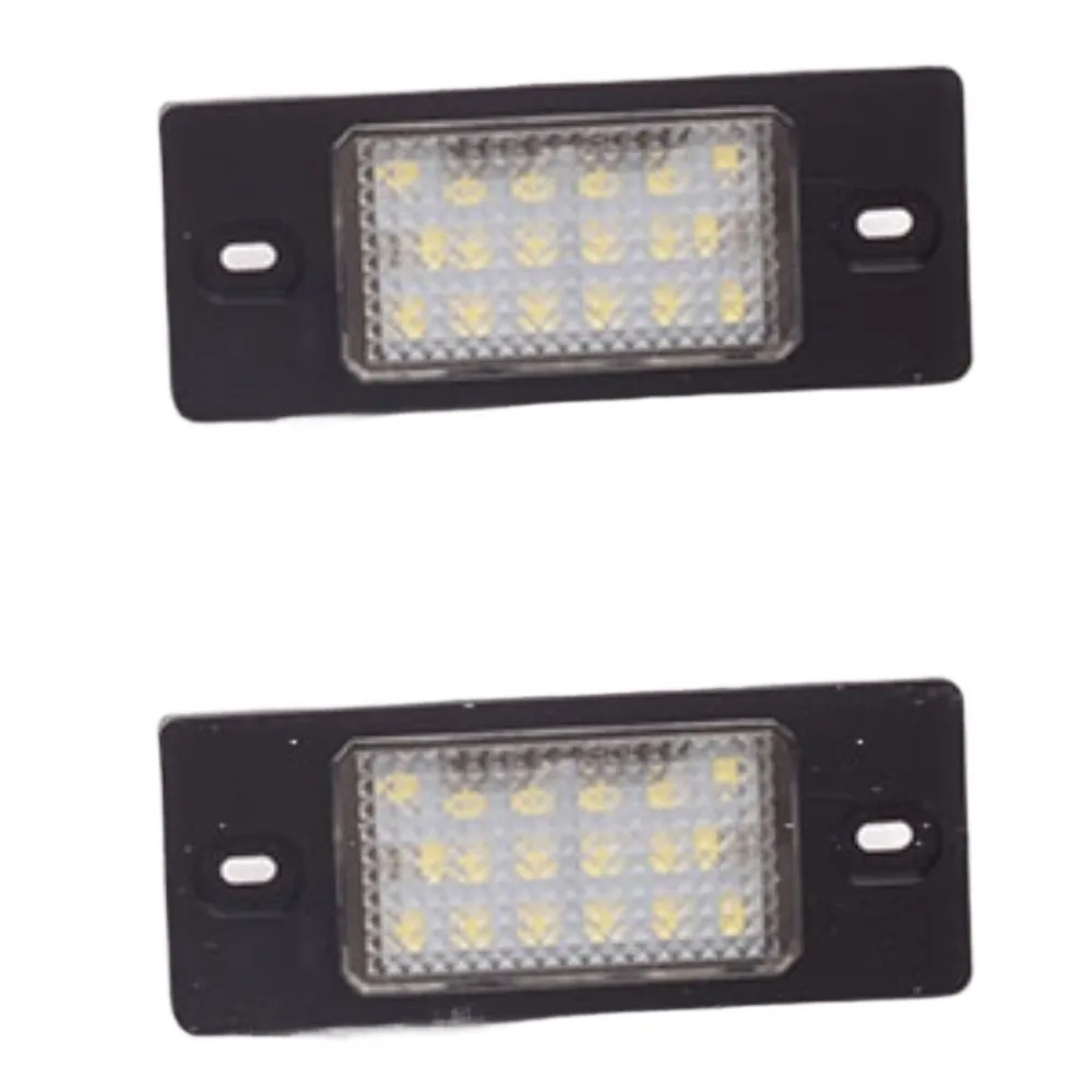 1J5943021A 1J5943021C Canbus LED Number License Plate Lights For Porsche Cayenne White Error Free For VW Touareg Tiguan