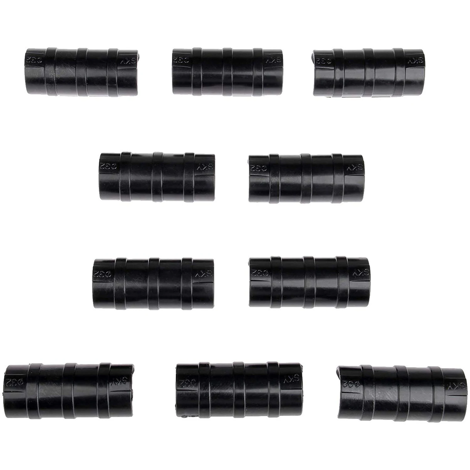 

ABHI-50-Piece Greenhouse Frame Pipe Clamp Film Net Shade Sail Clip 32Mm Garden Tools