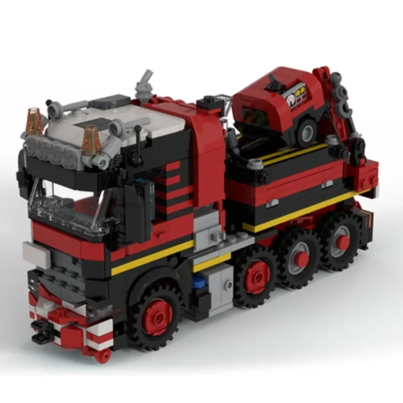 Bloques de construcción Moc serie de coches modelo tractor balastro ladrillos técnicos DIY montaje juguetes de construcción para niños regalos de vacaciones