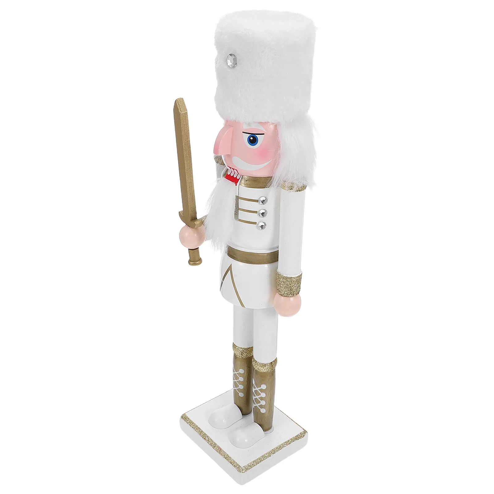 

Christmas Nutcracker Centerpiece Puppets Decoration Decorative Wooden Soldiers Handmade Figures Festive Statue