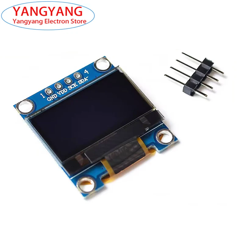 New 0.96 inch Oled IIC Serial White Blue Yellow/Blue OLED Display Module SSD1315 128X64 I2C 12864 LCD Screen Board for Arduino