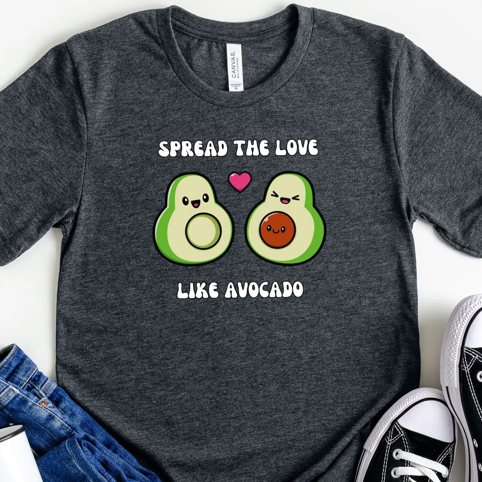 Spread The Love Like Avocado T Shirt Lover Vegetarian Toast Workout Guacamole Vegan