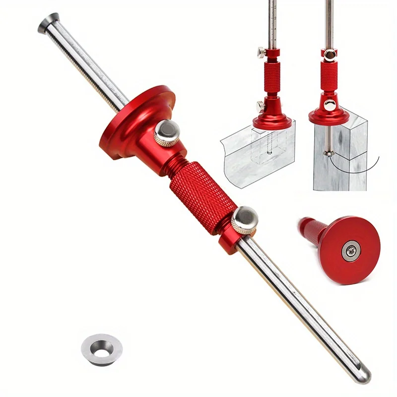 Jauge de marquage de roue avec réglage fin, travail de calcul, style européen, menuiserie, dessin de lignes parallèles, mortaise, bois, outil de scribe