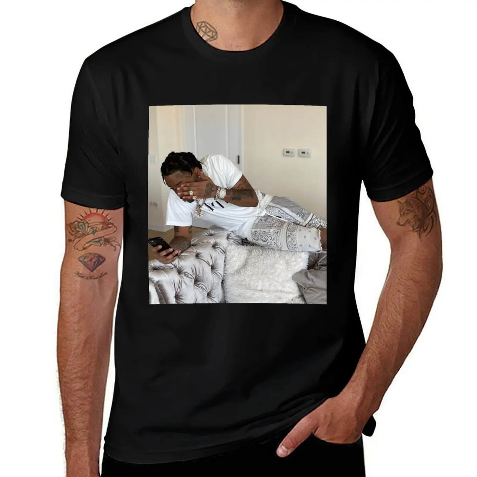 FIVIO FOREIGN T-Shirt Construction Work Tee Shirt T-Shirt