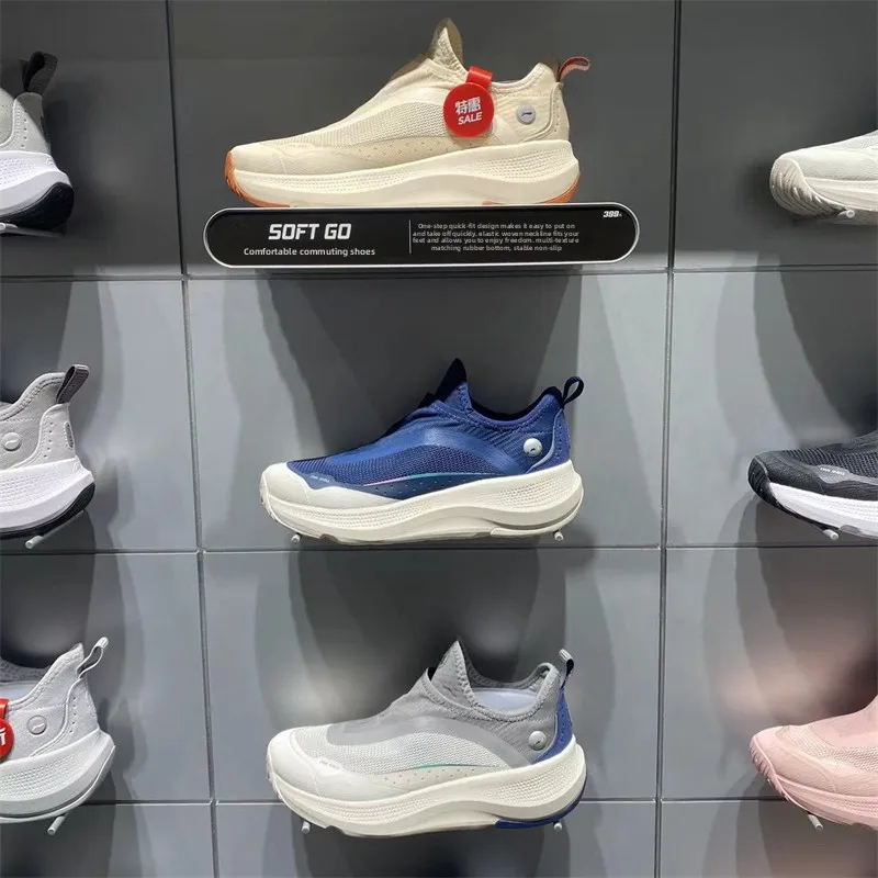 

2024 Autumn New Faion Soft Bot Slip-On Men's Low-Top Sports Casual oes Breathable Lightweight Running oes