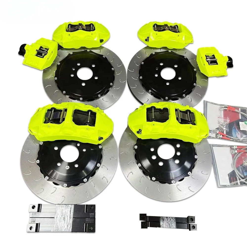 Manufacturer Upgrade Auto Part System Racing Car Brake System Big Brake Kit 6 Piston Front and 4 Piston Rear