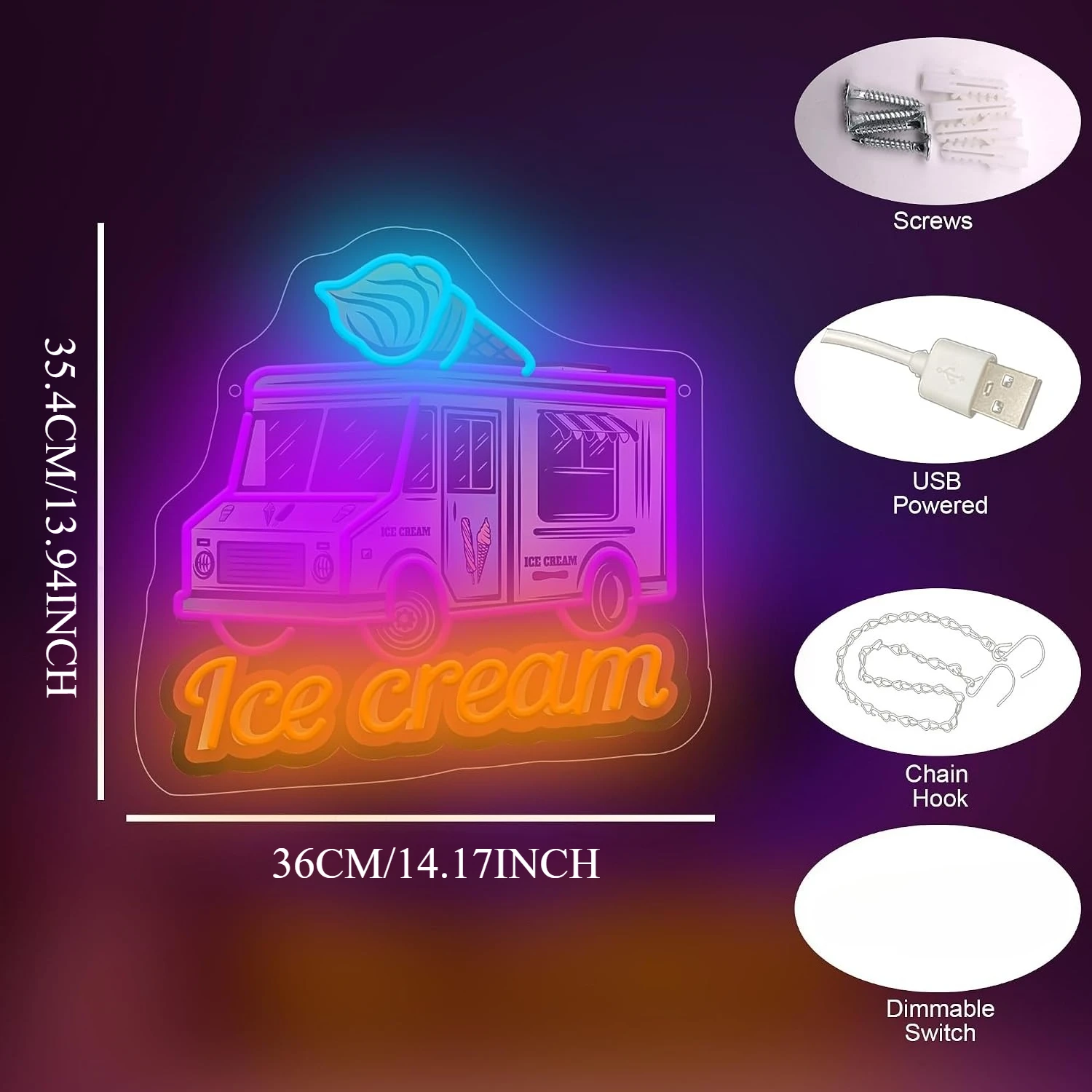 Insegna al neon a LED per cami - Led Lighting Wall Decor recensione e prezzo