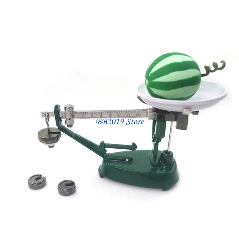 

Q0KB 1:12 кукольный домик, весы, украшения, игрушечная фигурка, мебель для девочек, ролевые игры