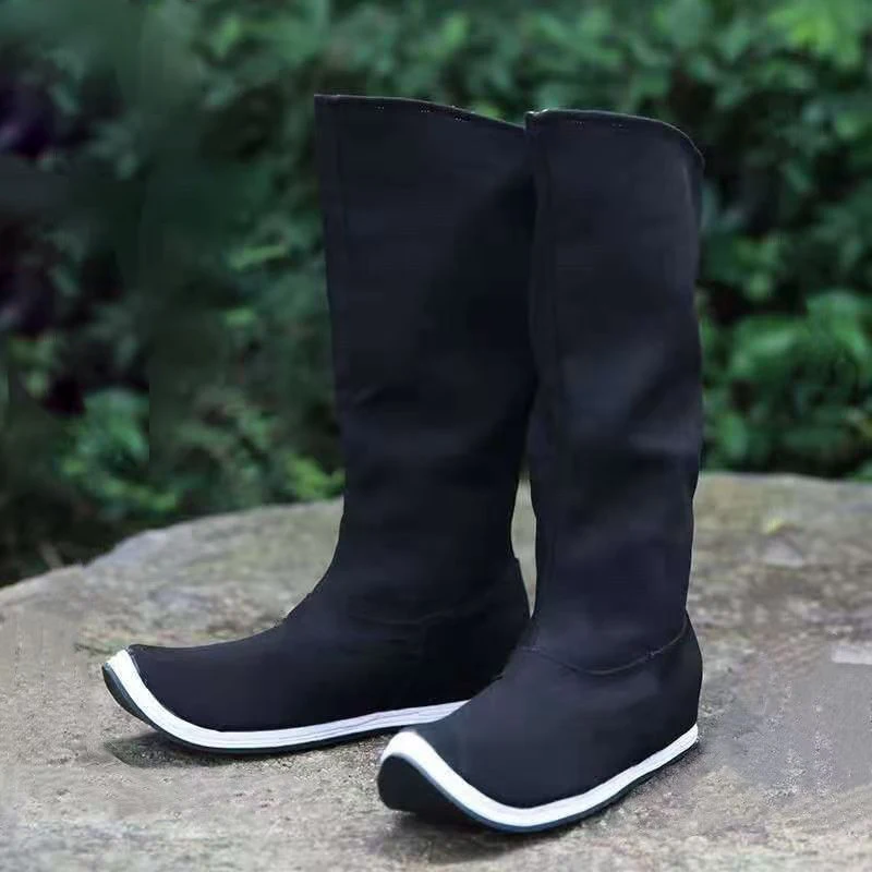 Anime Mo Dao Zu Shi Lan Wangji Wei Wuxian Cosplay Shoes Unisex Chinese Traditional Style Hanfu Retro Cloth Ancient Costume Boots
