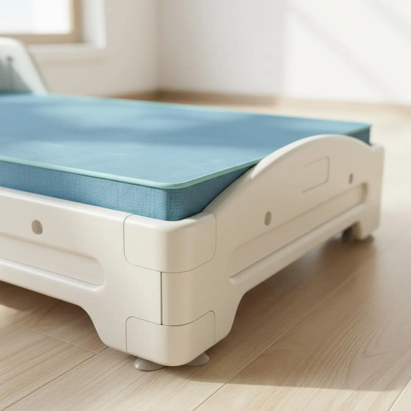 

Elevated Dog Bed Year-Round Raised Dog Cot Mesh Pet Cot Cooling Design Sturdy Frame for Indoor