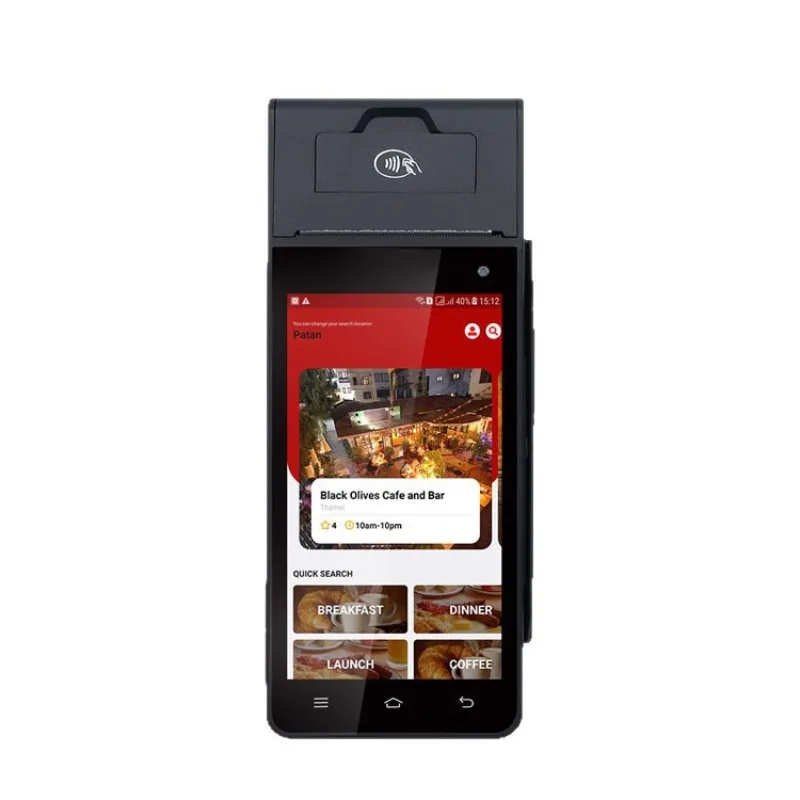 Handheld smart end point all-in-one machine, mobile order scan code receipt printing c
