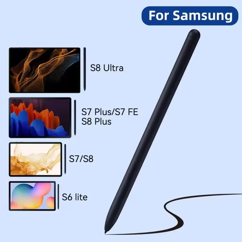 

S Pen for Samsung Galaxy Tablet S8 S7 FE S6 Lite S7+ S8+ S9 S9FE S10plus S10U Tablet Pen Stylus Touch Pen Without Bluetooth