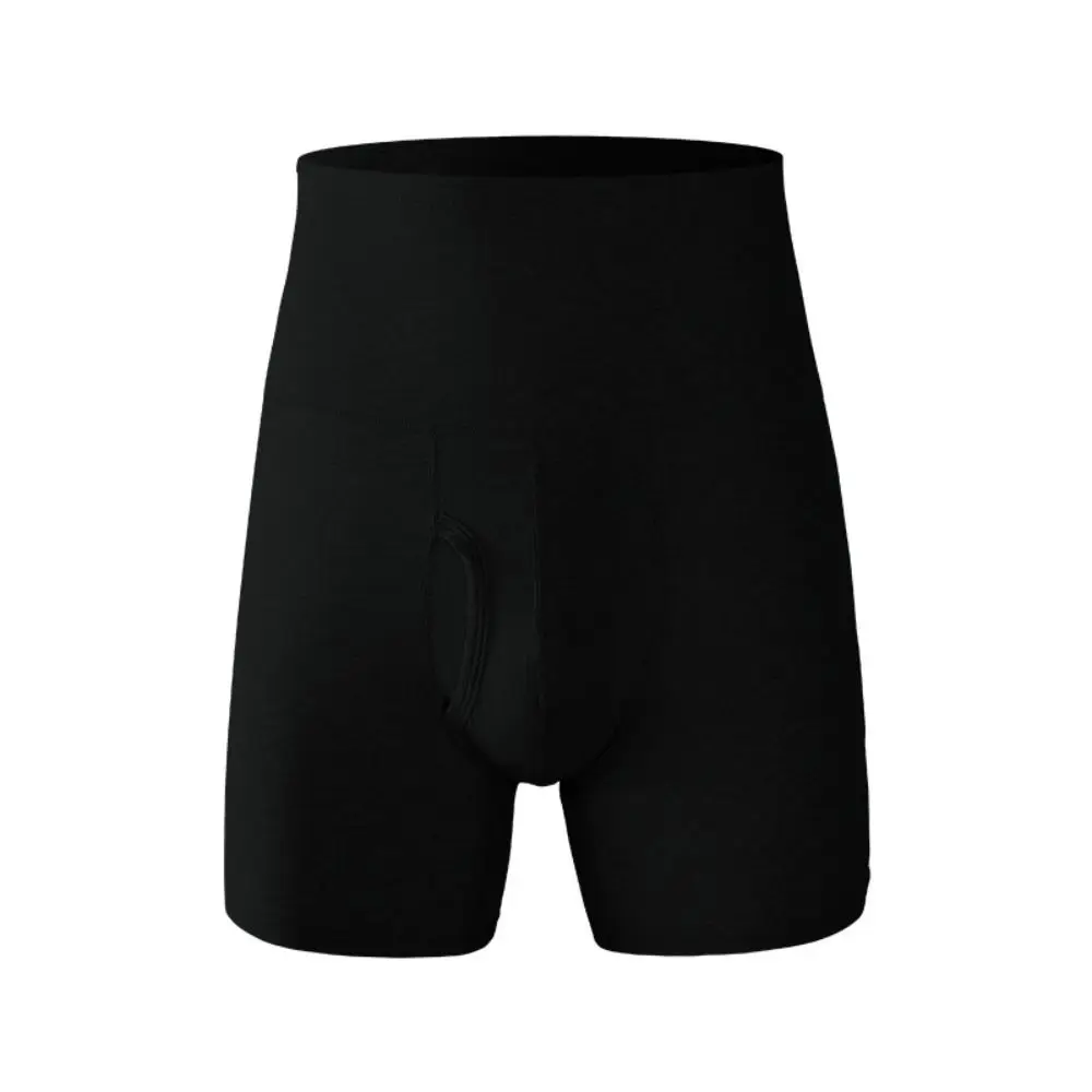 shorts-de-algodao-para-controle-de-barriga-e-abdomen-modelador-corporal-de-cor-solida-roupa-Intima-redutora-calcinha-boxer-de-compressao-de-cintura-alta
