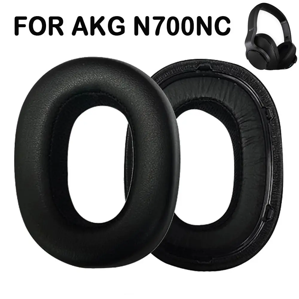 2Pcs Protein Leder Ohr Pads Ersatz Weiche Ohr Kissen Memory Schwamm Ohrpolster für AKG N700NC Kopfhörer Zubehör