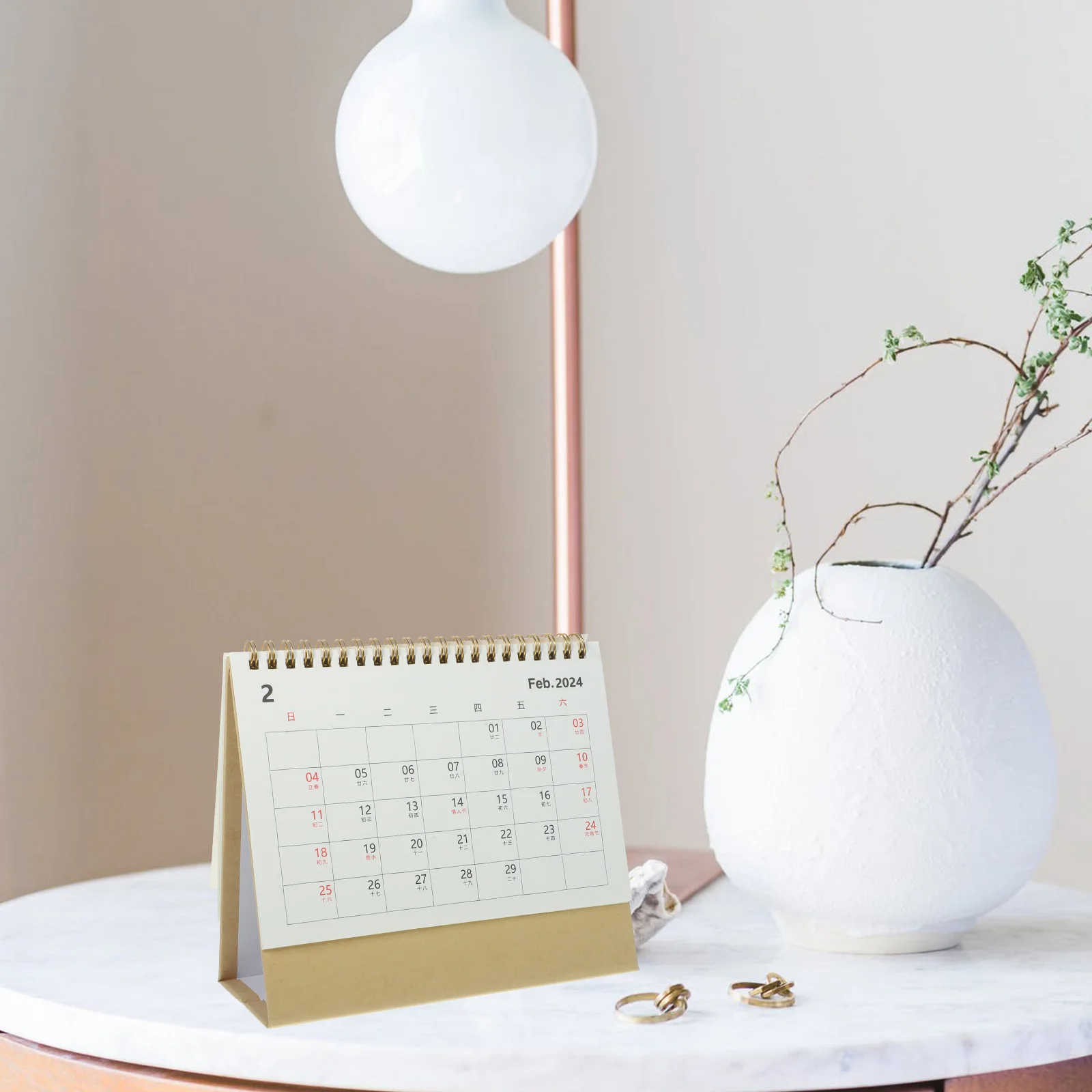 

Спиральный настольный календарь, яркий простой цвет, декоративный стоячий офисный настольный календарь, учителя, студенты, офисный аксессуар