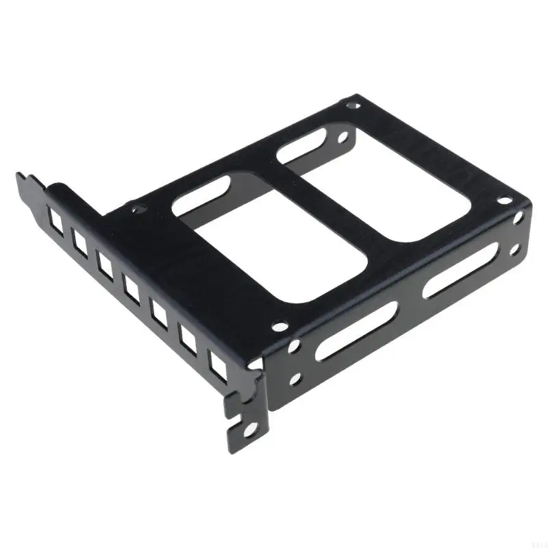 W91A Ventilated Design SSD HDD Metal Mounting Bracket for Desktop PCI Slots Rack