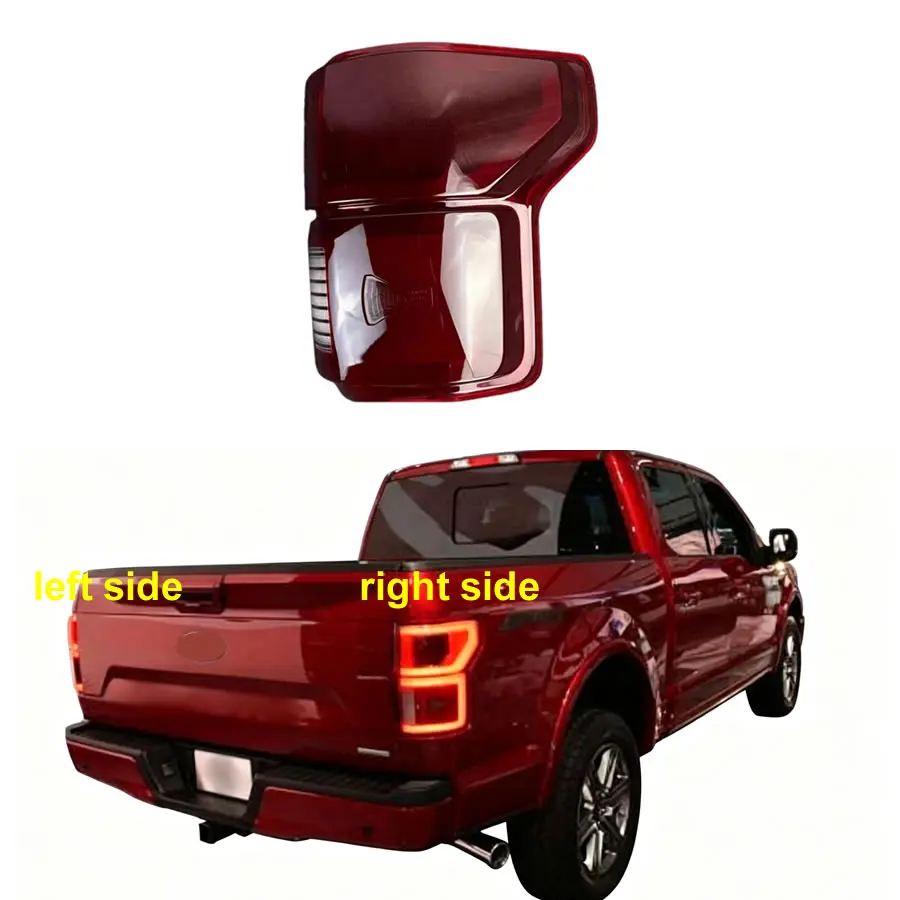 

For Ford Radar F-150 Blind Spot 2018 2019 2020 Replacement Tail Lamp Cover Taillight Shell Rear Brake Lights Mask Plexiglass