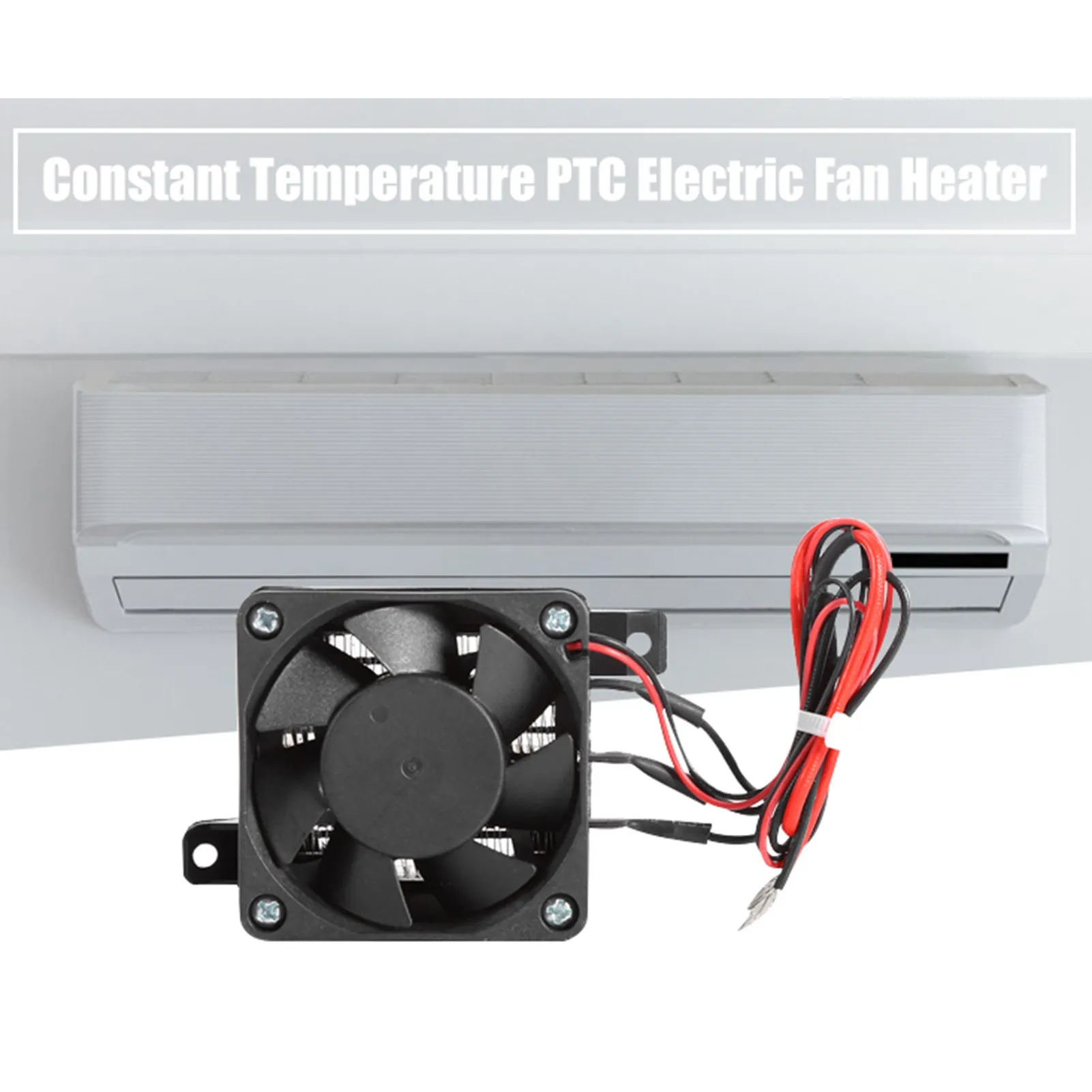 

Constant Temperature PTC Fan Car Heater Small Space Heating Incubator(12V 180W)
