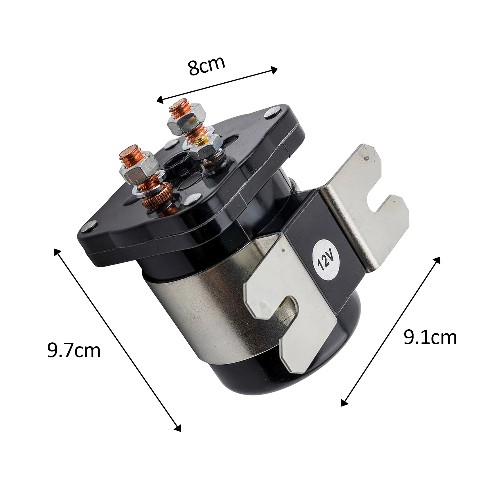 Solenoid Switch 3740068 5861141126A for Kobelco SK200 SK200LC SK250LC,Replacement Replaces Spare Parts Solenoid Switch