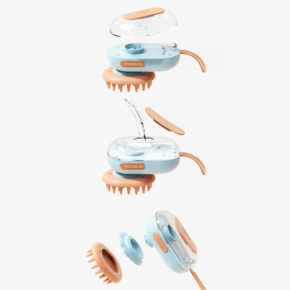 

Средства для ухода за домашними животными, электрическая щетка для чистки домашних животных, щенков, кошек, собак, массажная щетка для ухода за ванной/