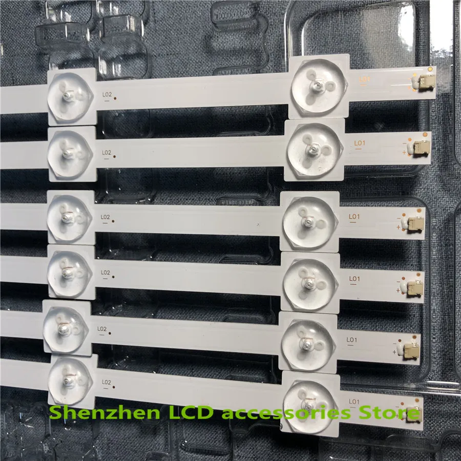 ل Skyworth 4906X7 6 المصابيح 48 سنتيمتر 3 فولت 100% جديد