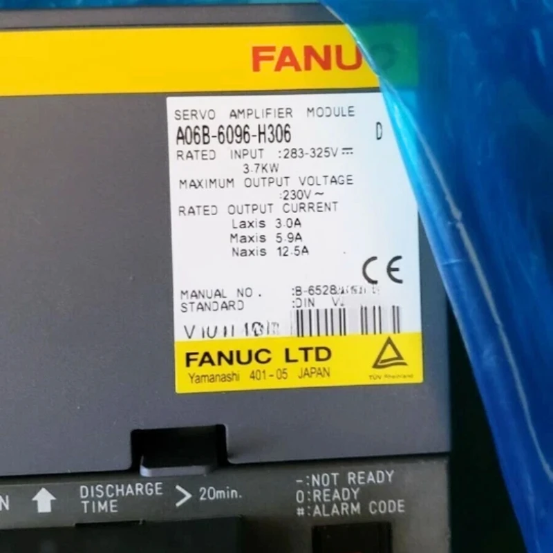

Сервопривод Fanuc A06B-6096-H306, протестирован, в хорошем состоянии, быстрая доставка