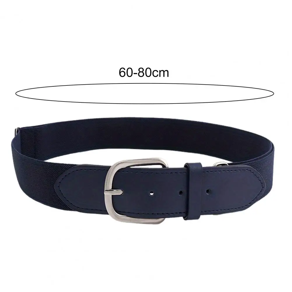 Baseball Belt Elastic Tight Men Club Leisure Elastic Belt Sports Girl Softball Elastic Loose Belt Boy Leather Alloy Buckle Belts