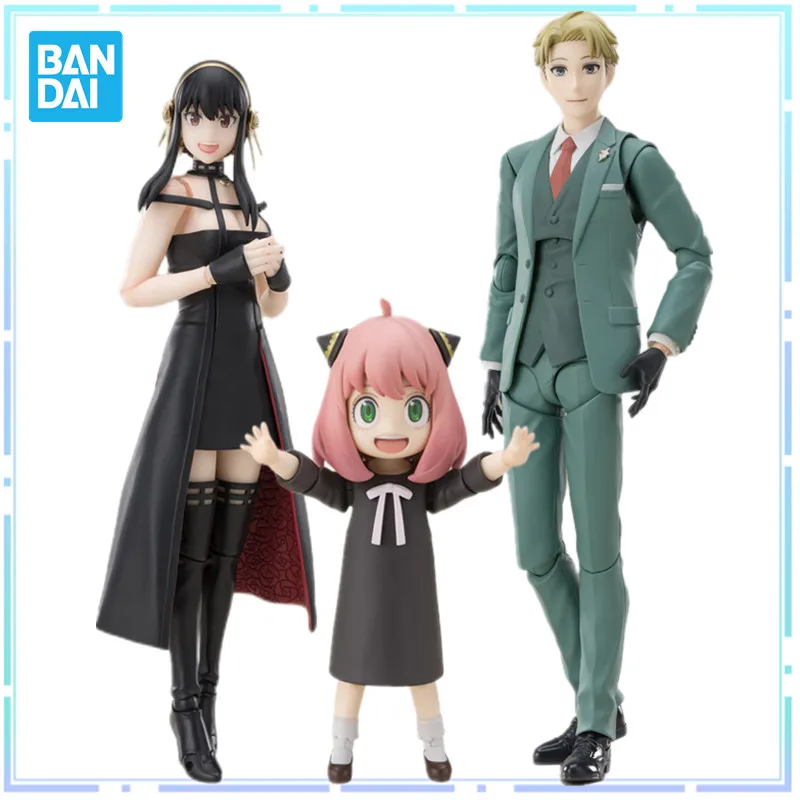 In Stock Bandai Original S.H.Figuarts SPY×FAMILY LANYA FORGEROID FORGER YOR FORGER Anime Figure Model Action Toys Gifts