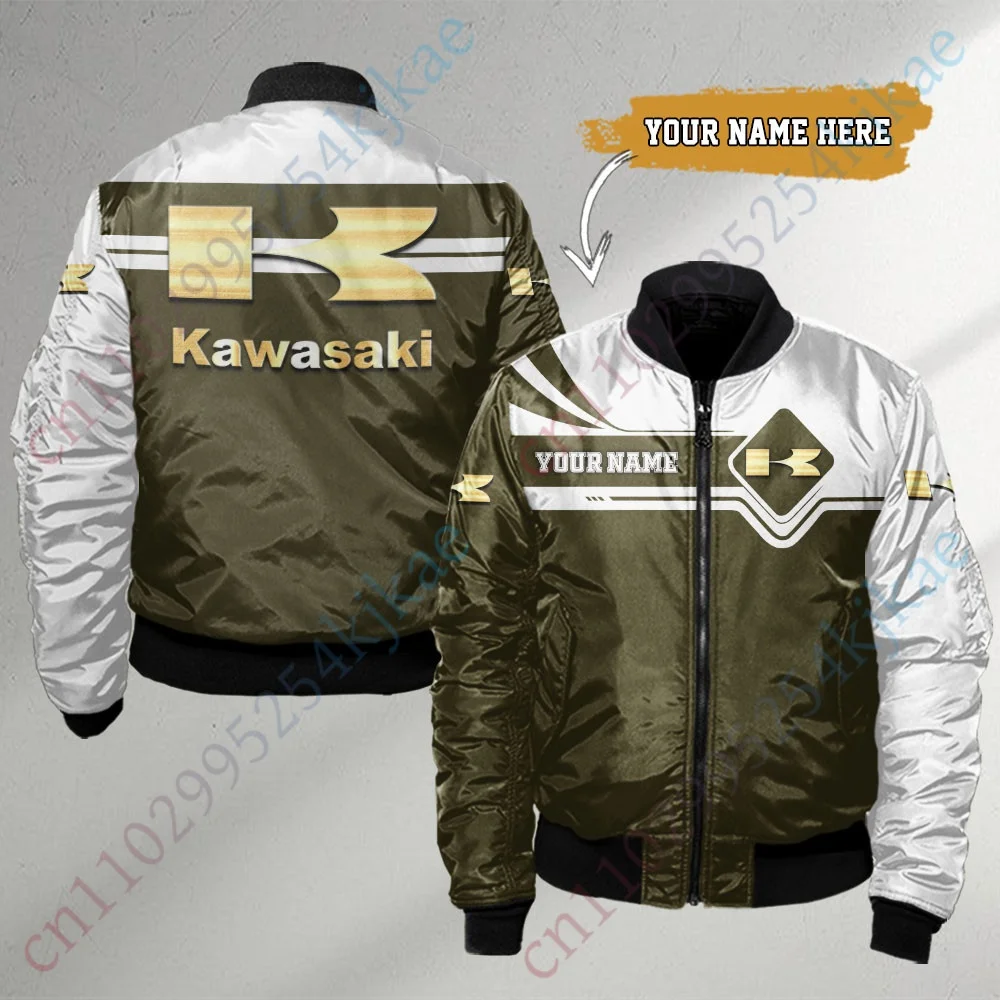 Kawasaki Clothing Jacket Coats Jackets for men parkas High Quality Men's clothing Baseball Uniform Casual Streetwear Unisex Top