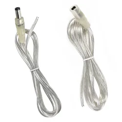 Przezroczysty kabel DC 20cm