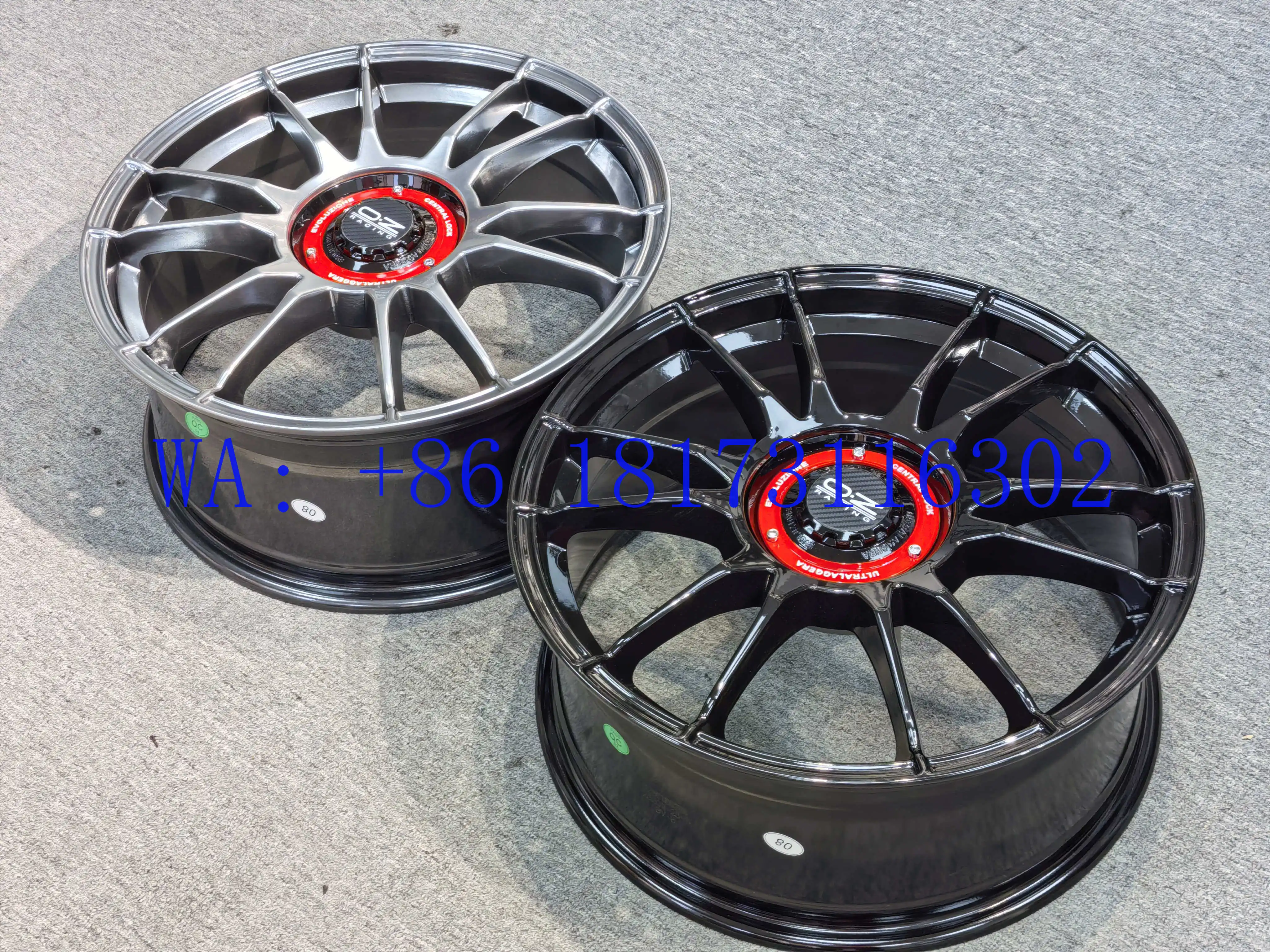 Hot Chrome 17  18  19  20 inch   spinning modified wheels for   Golf ID3miniR55 type Civic view 3
