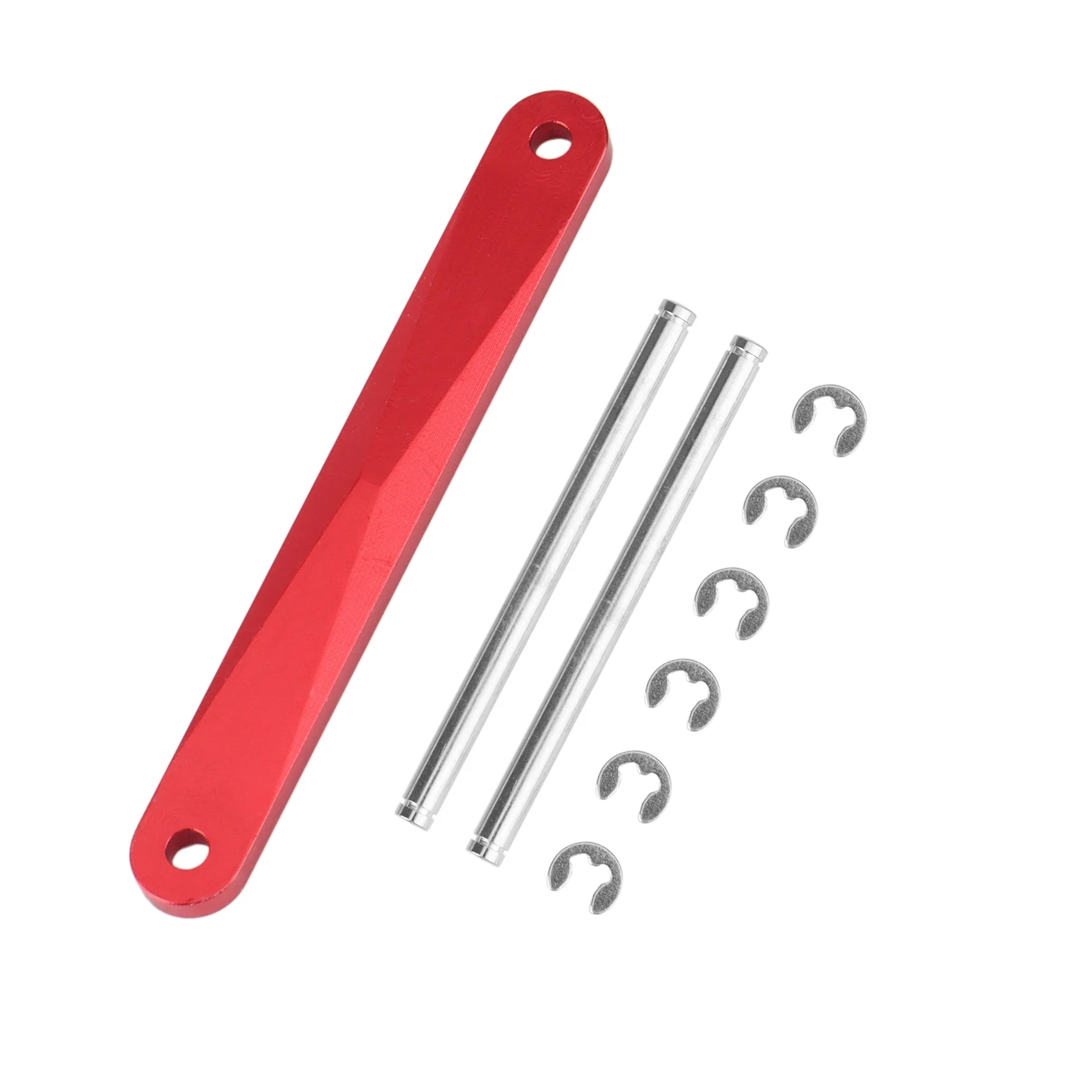 Uitstekende Metalen Tie Bar Met Ophanging Scharnier Pin Upgrade Onderdelen Set Voor 1/10 Traxxas 2WD Slash Rustler Stampede Bandit