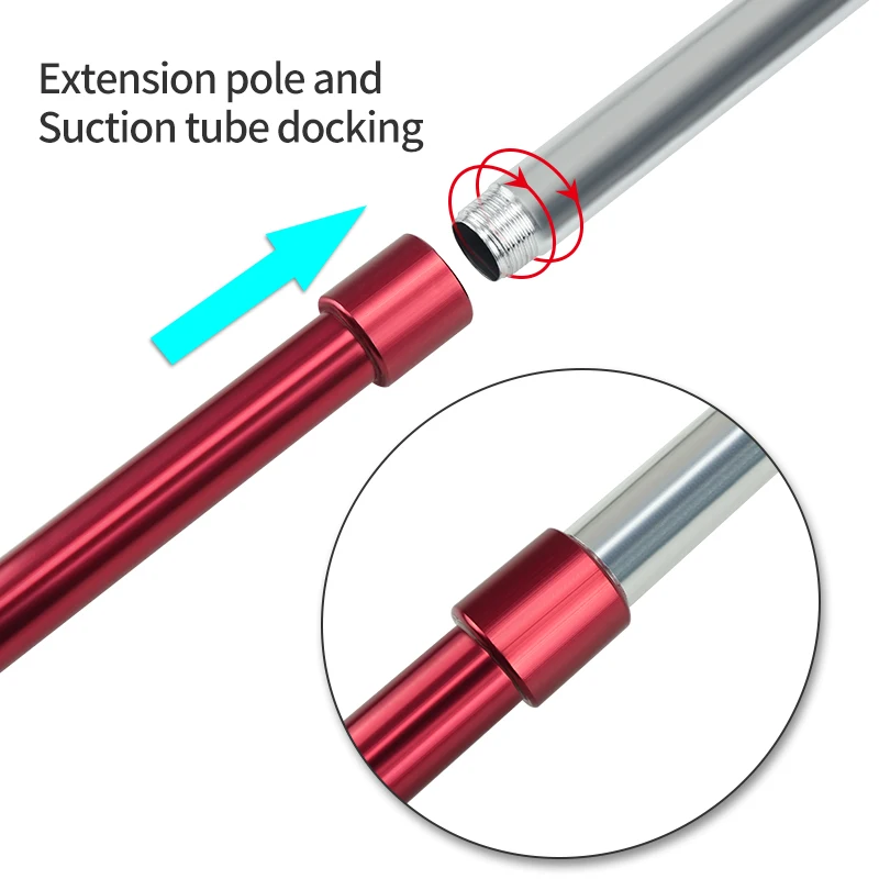 Sprayers Parts Stainless Steel Suction Tube Extension Rod For 390 395 490 595 Airless Spraying Machine Paint image 4