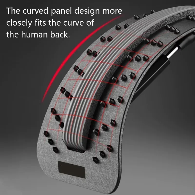 مدلك الظهر تمتد كرسي داعم للفقرات القطنية الاسترخاء العمود الفقري لتخفيف الآلام الفقرة الاسترخاء تمتد الجر السفلي تصحيح الخصر