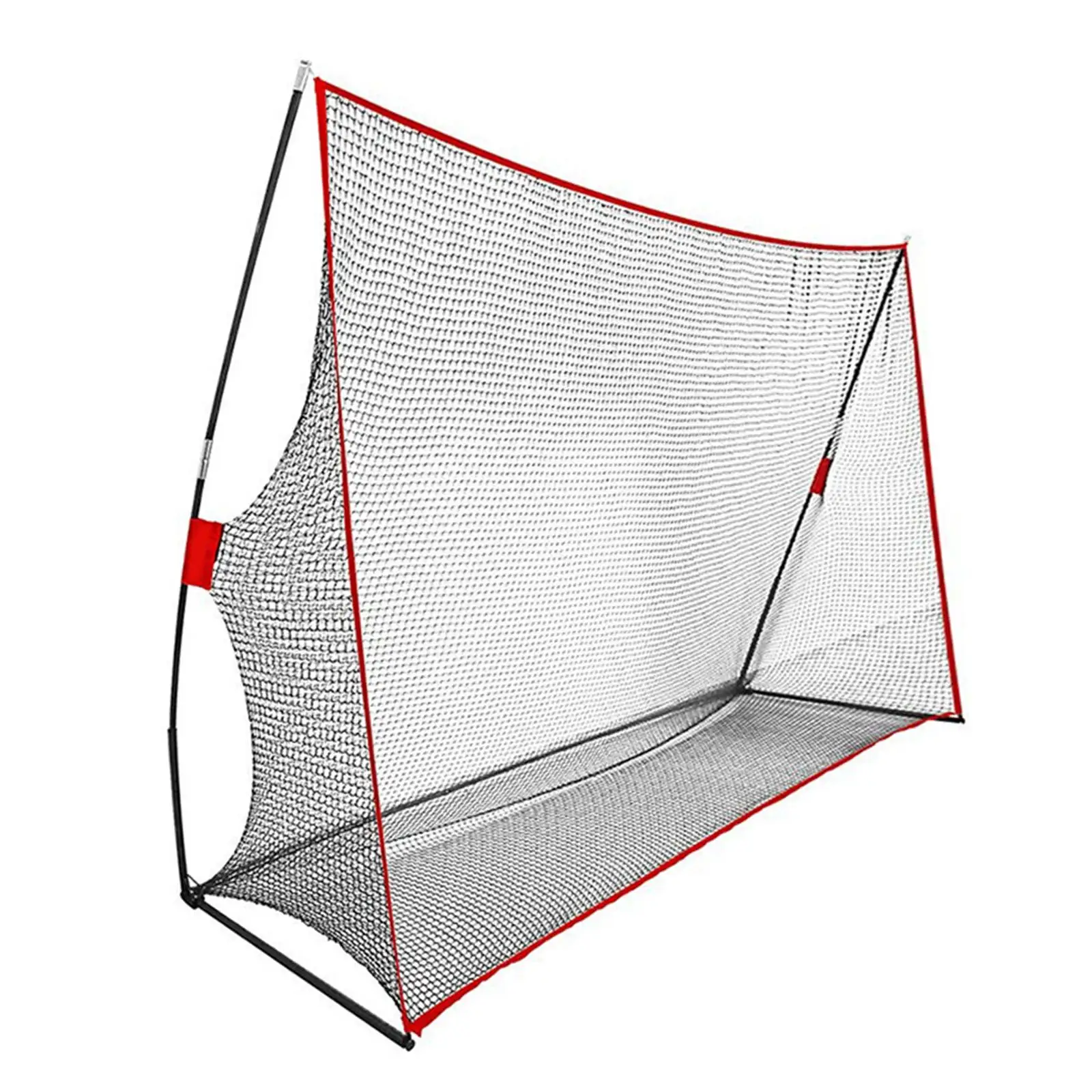 Foldable Golf Training Net 3x2x1m Durable Polyester Iron Frame for Home Yard Accuracy Swing Drills