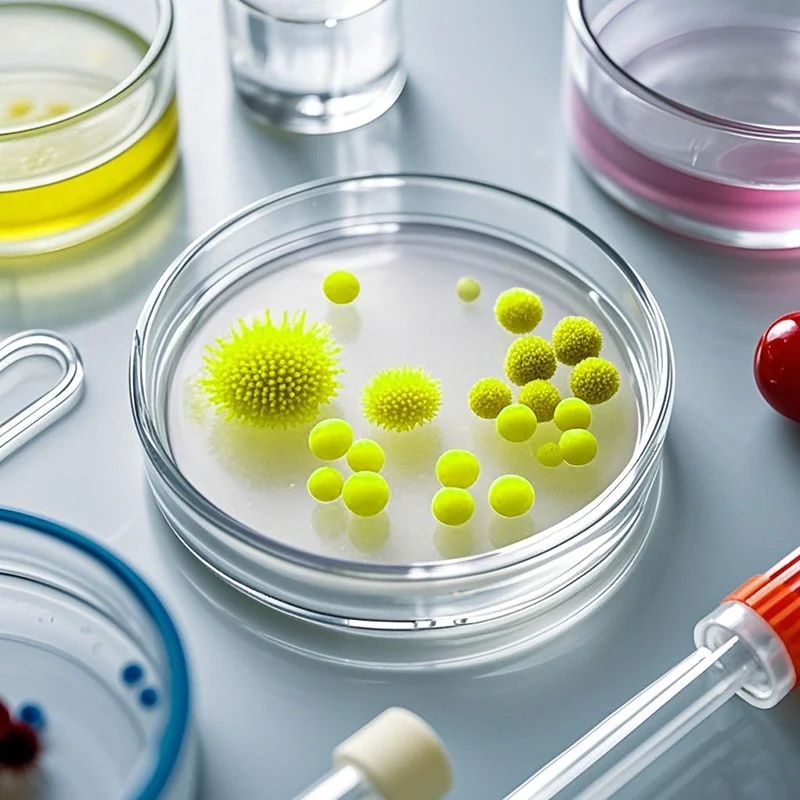 Determination Of Total Bacterial Count On 250g Nutrient Agar And Preservation Of Bacterial Strains On 33g Culture Medium