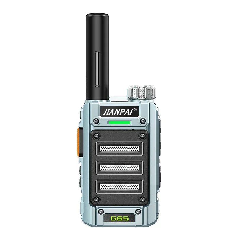 Jianpai G65 Two Way Radio USB C UHF Fast Copy Frequency Scrambler Encrypt Signal Boost FM Radios HAM Wireless Communication