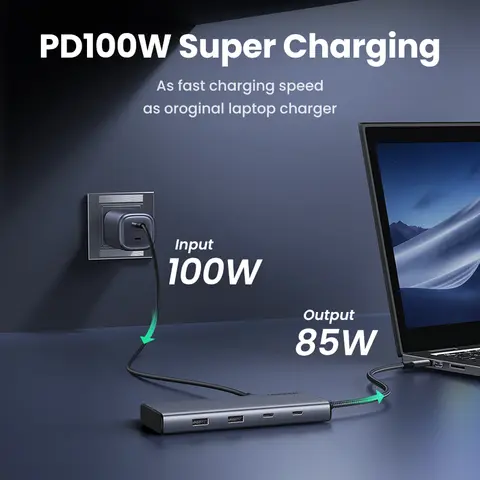 6 best sales dockning med USB C - №1