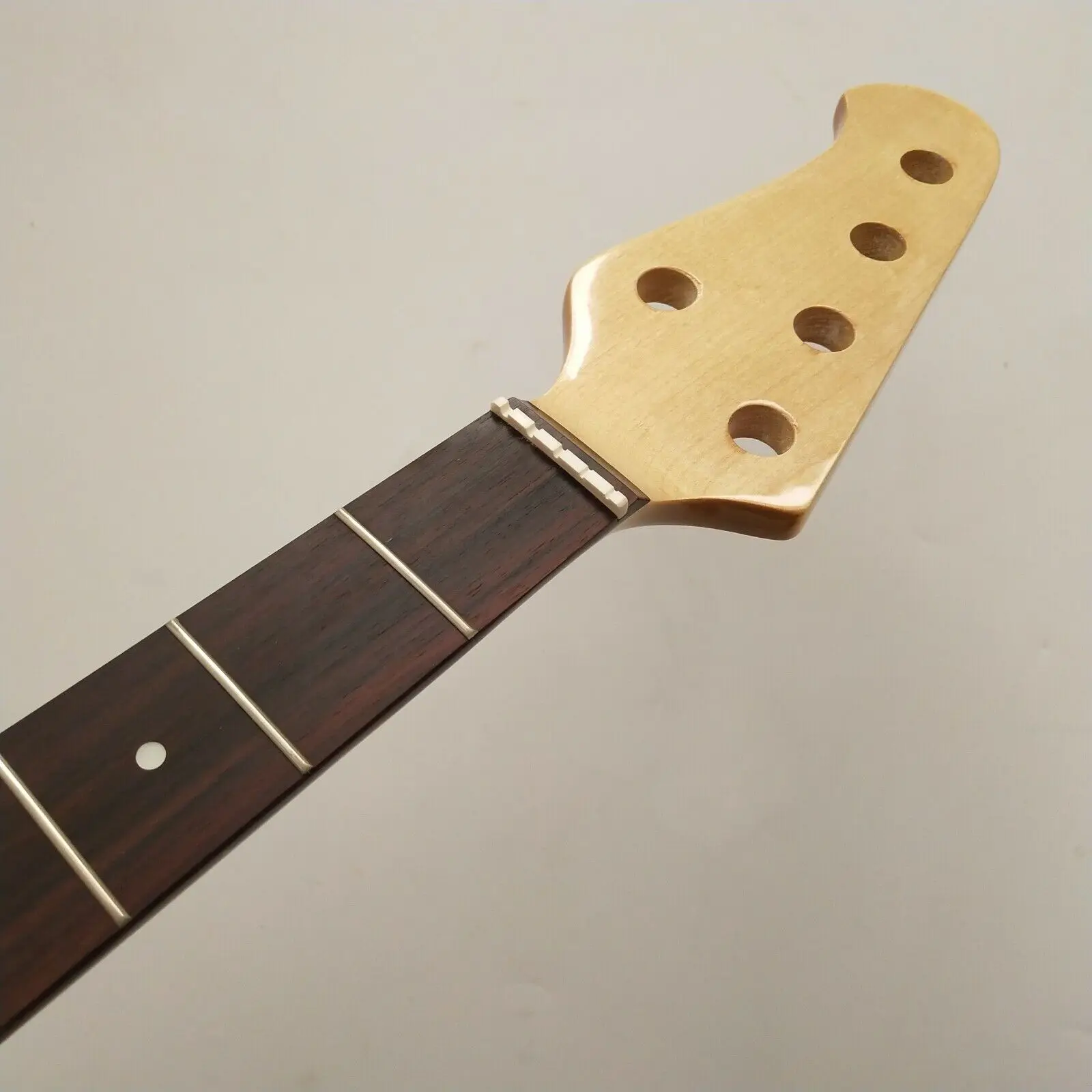 Reverse head 5 String Maple bass guitar neck 21 fret 34 inch Rosewood Fretboard