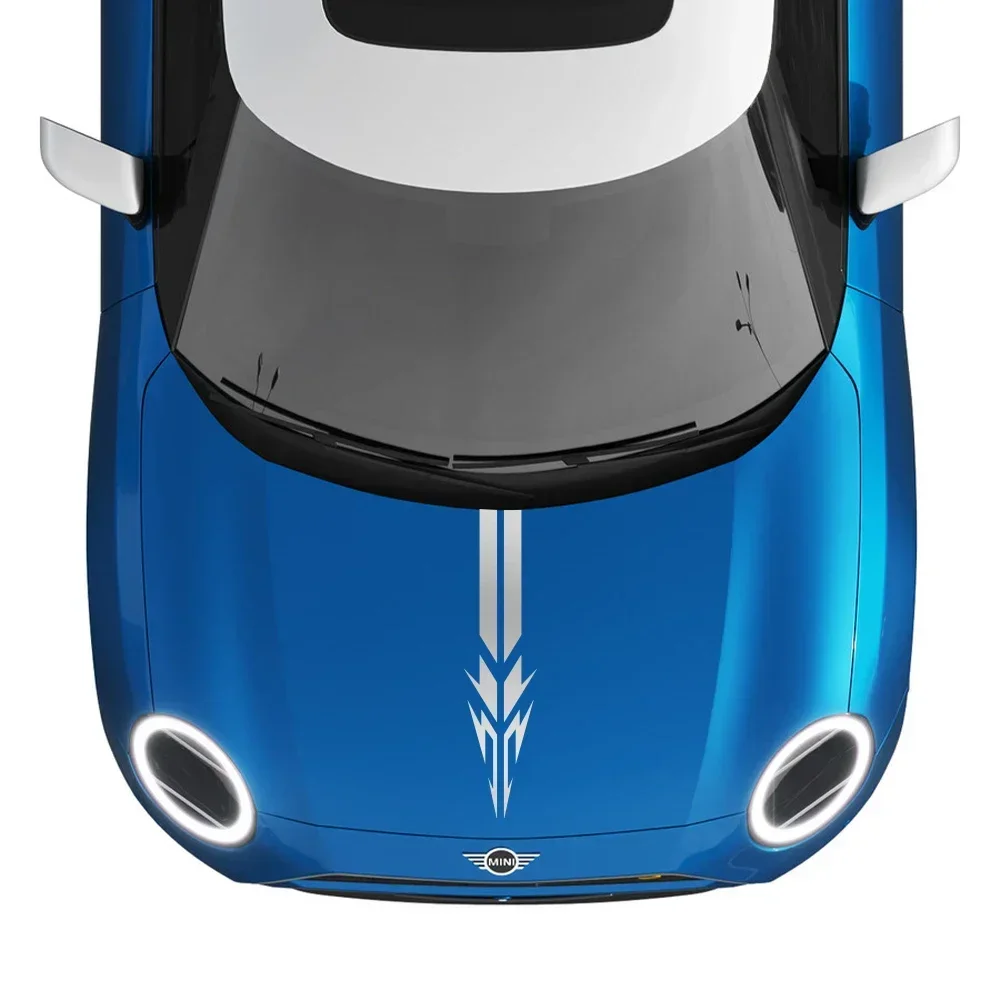For Mini Cooper S JCW Countryman F56 F55 F60 R56 R60 R61 R56 F54 Car Engine Bonnet Hood Cover Sticker Decals Decor Accessories