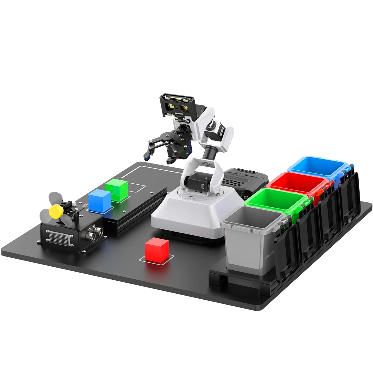

2026 Hot Selling Hiwonder AiArm Vision Arm Kit for Education Demonstration Support Scratch and Python