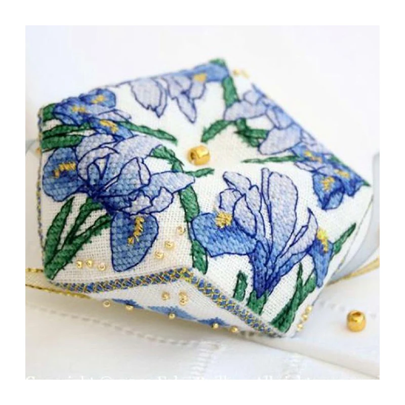 ZC161 Zestawy do haftu krzyżykowego Zestawy do haftu krzyżykowego Zestaw do robótek ręcznych Nici Pin Needle Cushion Biscornu Counted Cross-Stitching