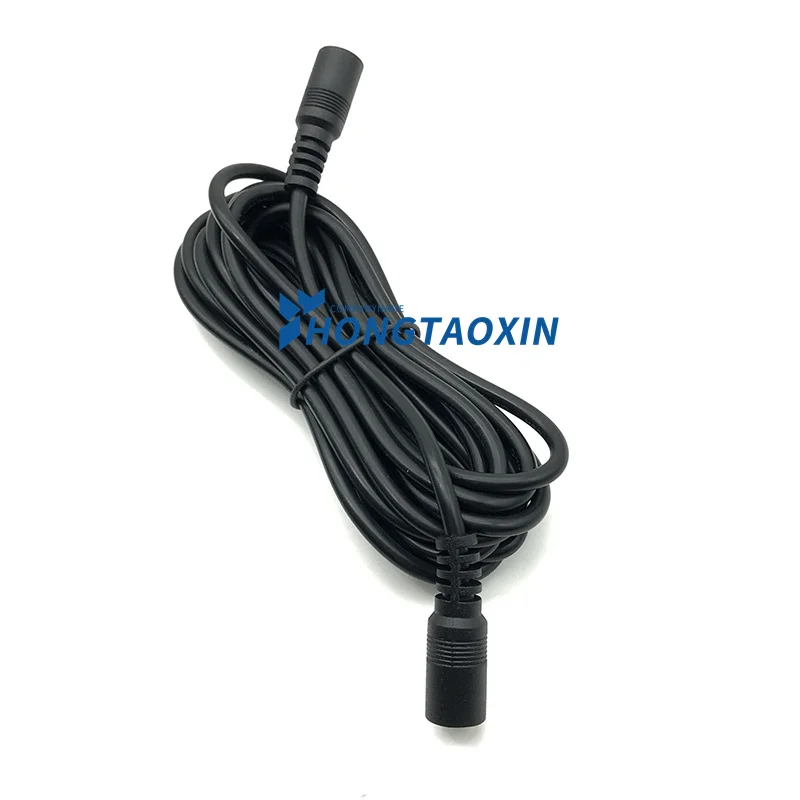 DC5.5*2.1MM Female to Female Extendsion Power Cord 12V 5A All Copper For Monitoring Charging Extension