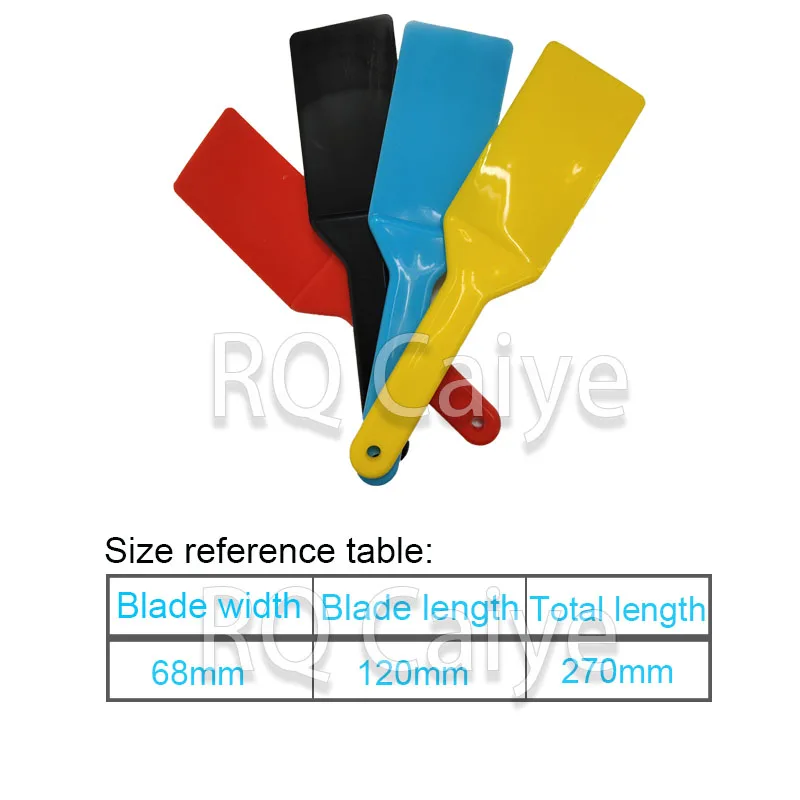 

1Box = 4Pieces Including Red, Blue, Yellow, Black Four colours Plastic Ink Knife Offset Printing Machine Parts