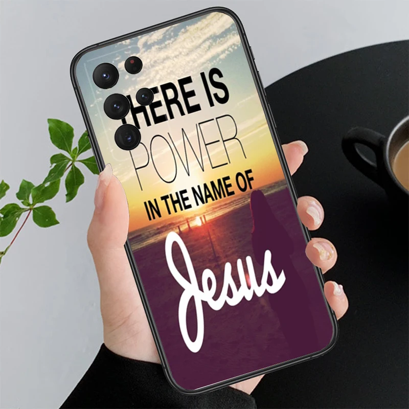 

Bible verse Christ Jesus Funda Phone Case For Samsung Galaxy S25 S24 S23 S22 S21 Ultra S24 S23 S22 S21 S25 Plus S24 S20 FE